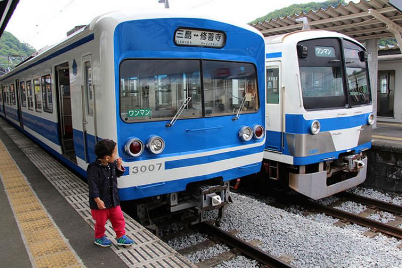 【子鉄とママ鉄のぶらり旅】伊豆箱根鉄道へプチトリップ