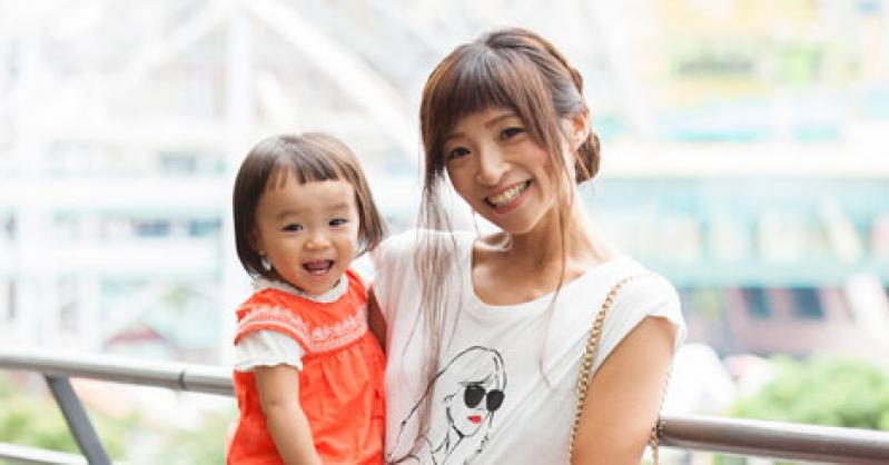【ママ会SNAP】元気いっぱい!ビタミンカラー弾ける夏の親子リンク?