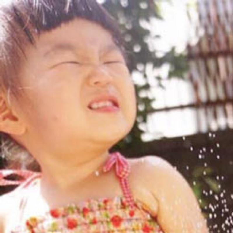 お花やフリルがいっぱい?水遊び着もハンドメイドがおしゃれです!