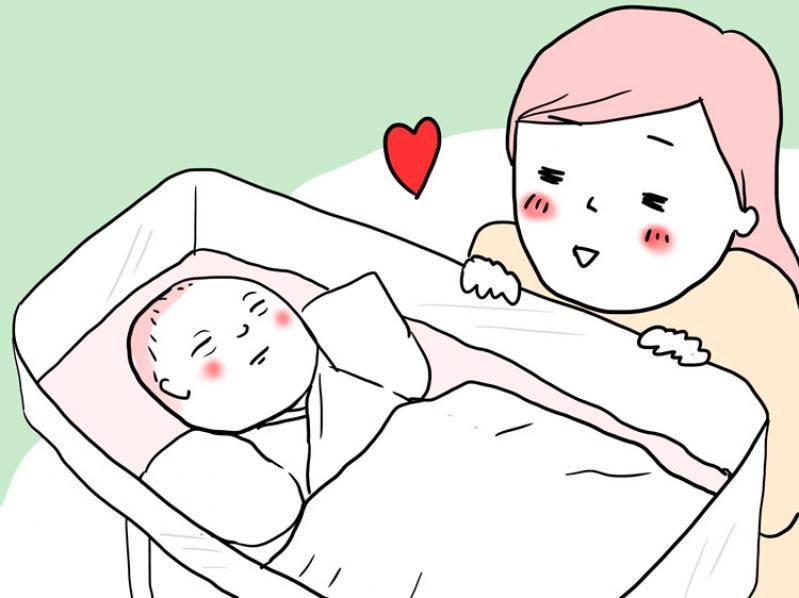 【イチコ0歳のオモロイ生態】初めての新生児だっこ