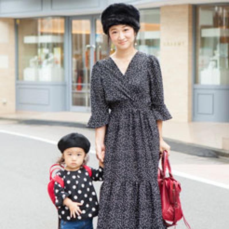 【東京SNAP】難しくない!ロシアン帽にはビンテージワンピを合わせましょう♪