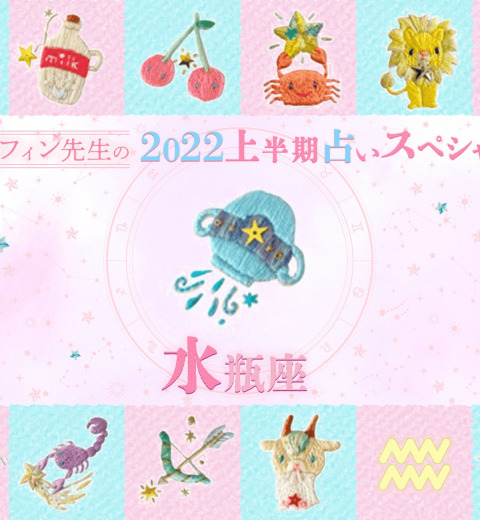 【水瓶座】アンフィン先生の2022上半期占いスペシャル♪