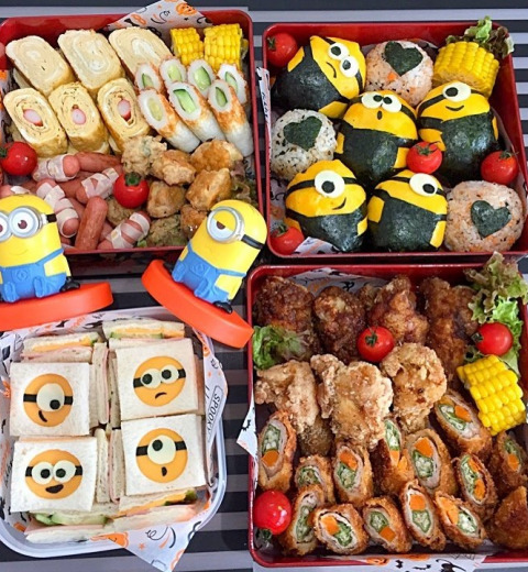 見た瞬間に大喜び!パクパク食べたくなる【ミニオン弁当】とっておき手作り6選
