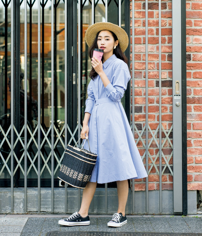 ユニクロのシャツワンピは通年使える おすすめアイテムとコーデのコツ Mamagirl ママガール