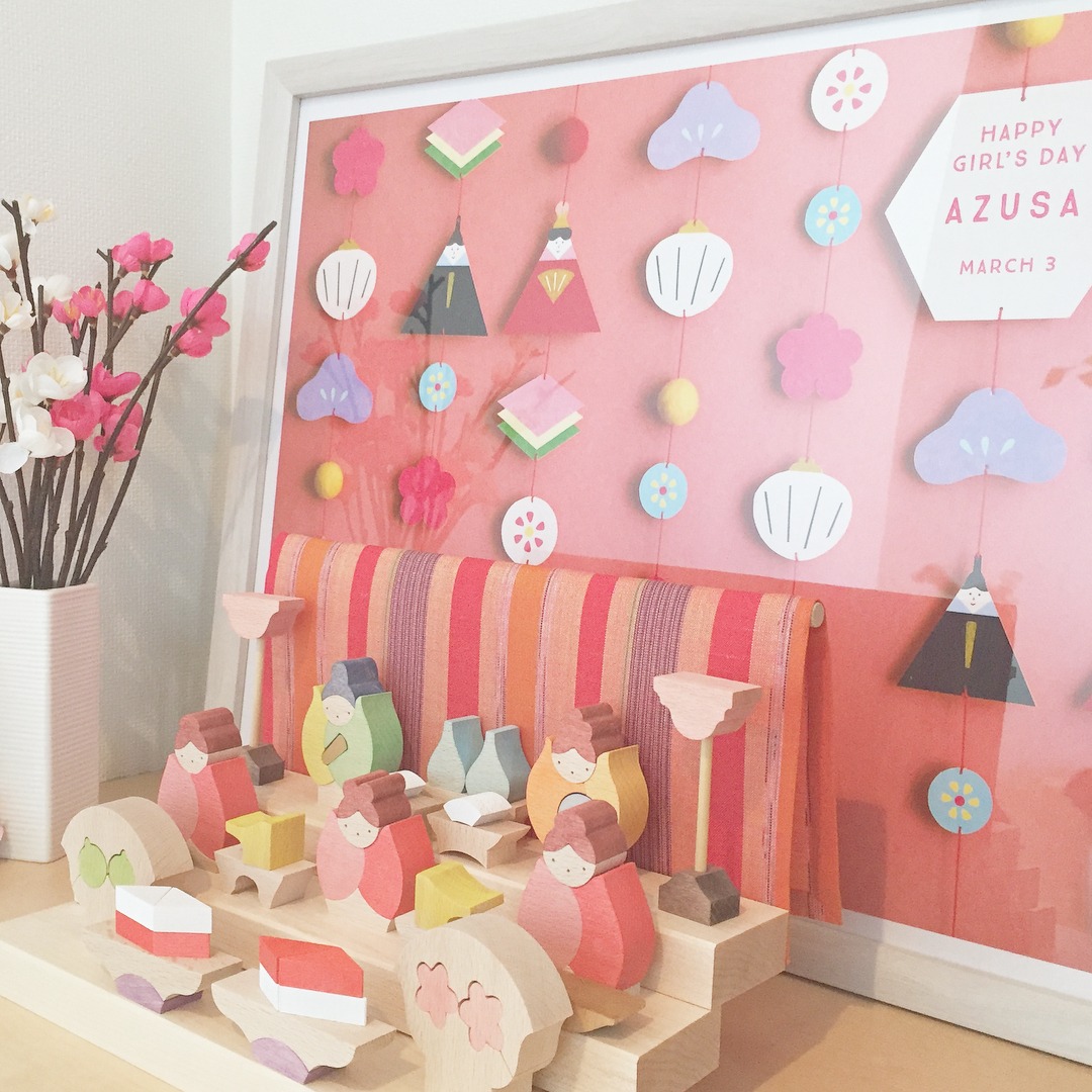 コンパクトで価格もお手頃な木製ひな人形に注目 サブひな人形としても Mamagirl ママガール