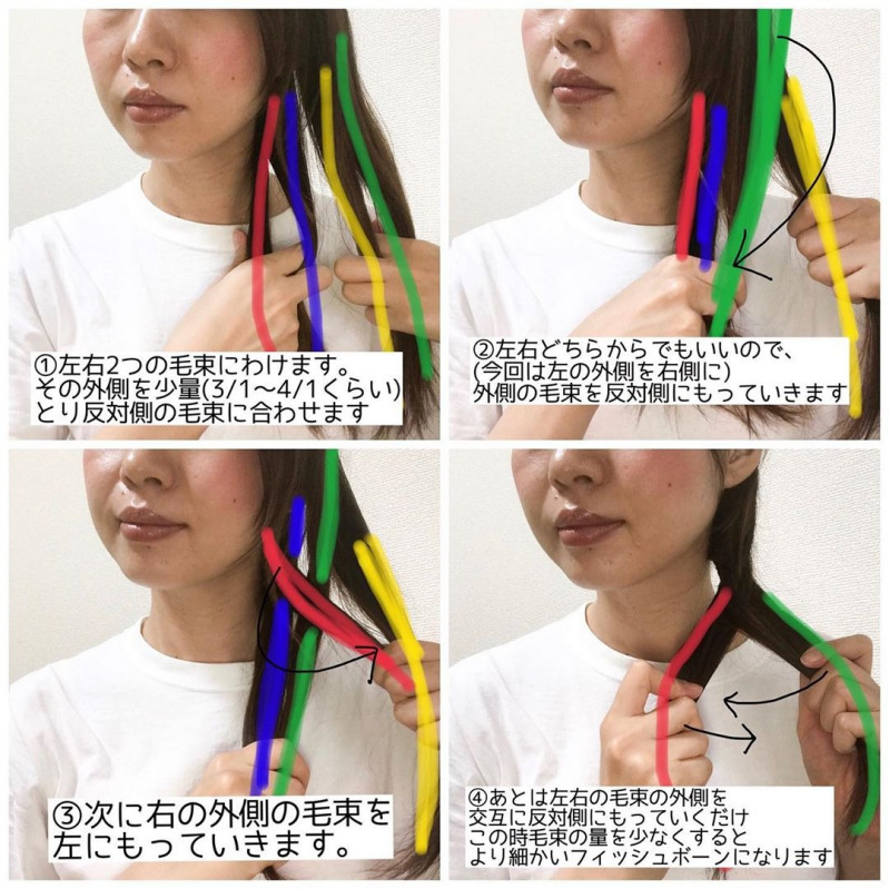 簡単 フィッシュボーンの作り方徹底解説 初心者向けから応用まで Mamagirl ママガール