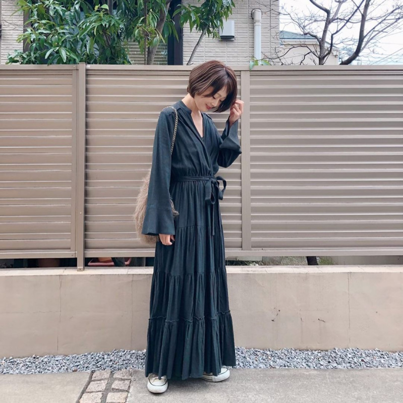 年最旬 冬のトレンドワンピってどんなの あったかワザも紹介 Mamagirl ママガール