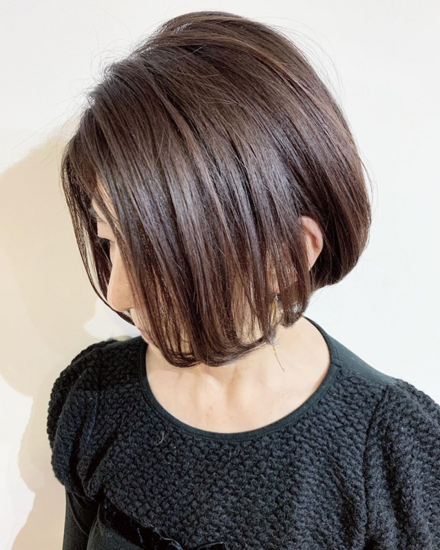 ショートボブは丸顔さんと相性バツグン 年代別おすすめスタイルをご紹介 Mamagirl ママガール