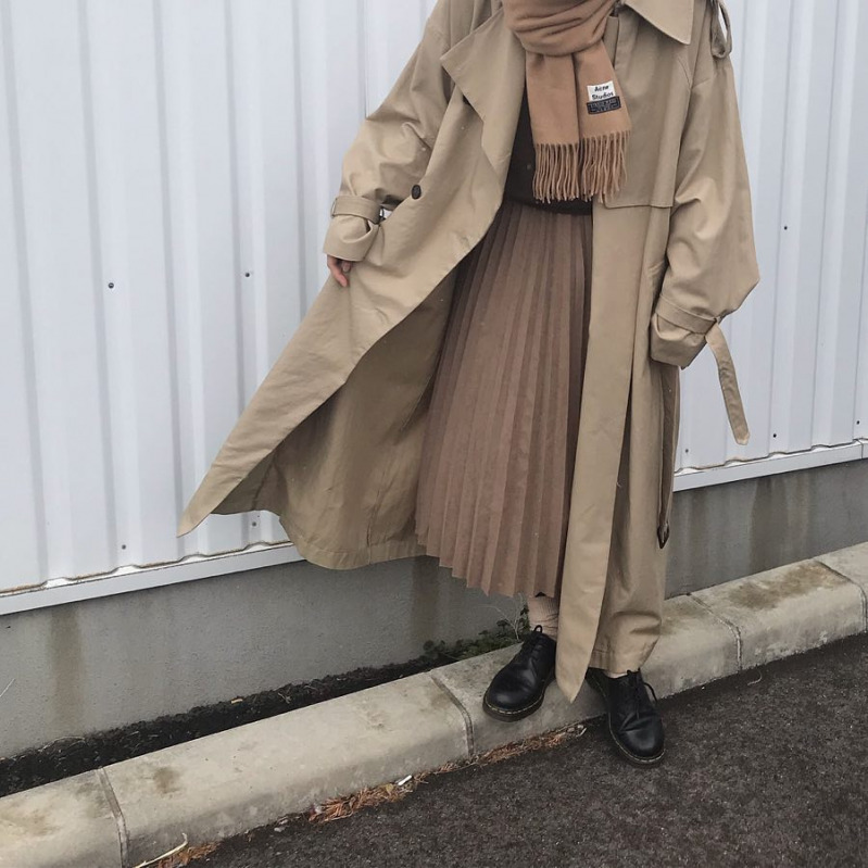 おしゃれさんの証拠 アクネでおすすめのマフラーは 洗濯方法やコーデも Mamagirl ママガール