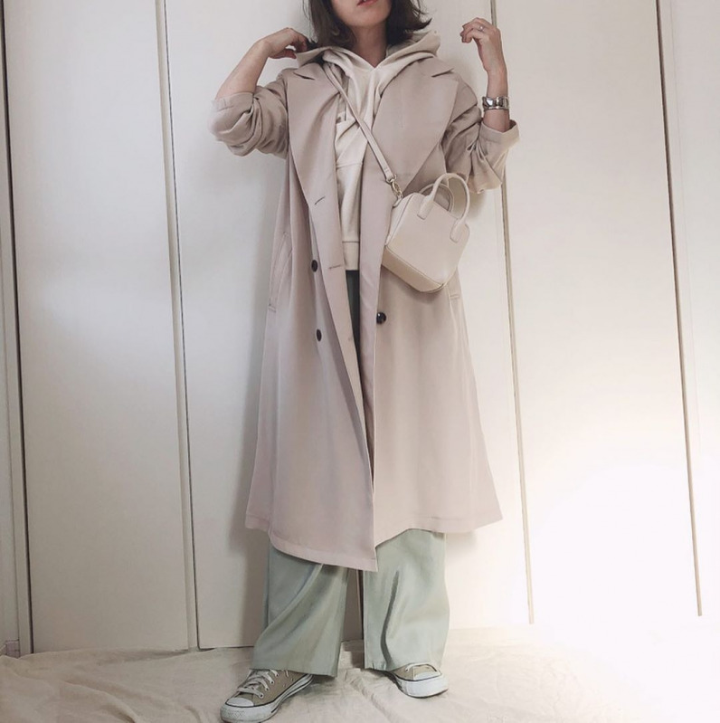 安すぎです Guのトレンチコート 高見えするおしゃれコーデも紹介 Mamagirl ママガール
