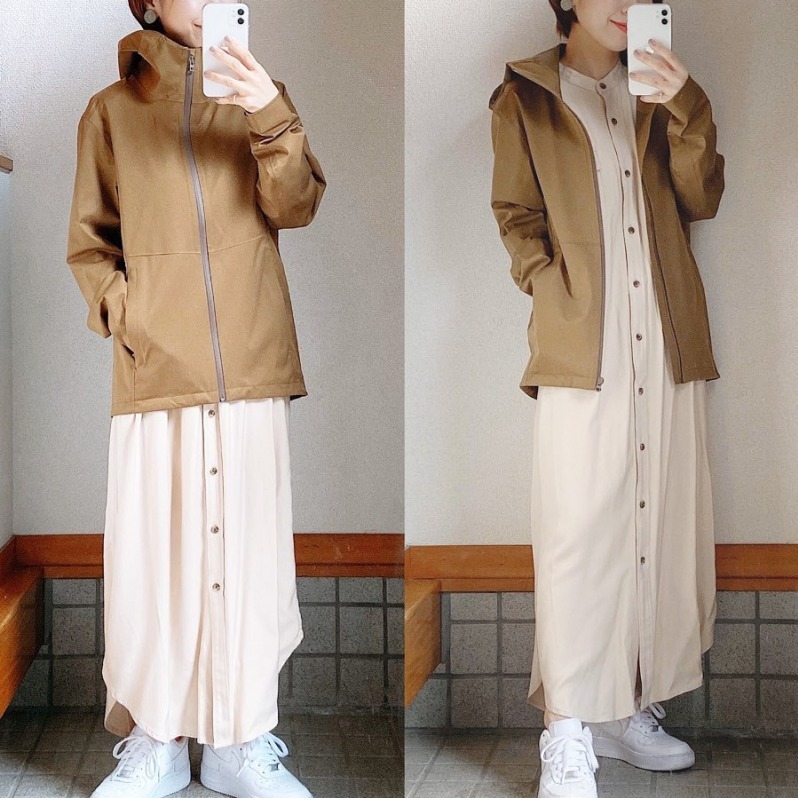 ユニクロのブロックテックコートが使えすぎてヤバイ おすすめコーデは Mamagirl ママガール