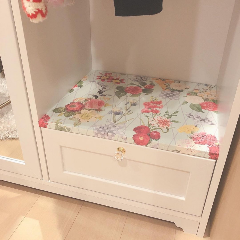 フランフランの壁紙のススメ おしゃれな上に貼ってはがせてテクニック不要 Mamagirl ママガール