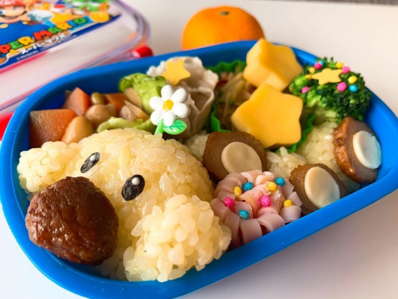 Usjにもエリア登場 幼稚園弁当にぴったりな スーパーマリオ キャラ弁 Mamagirl ママガール