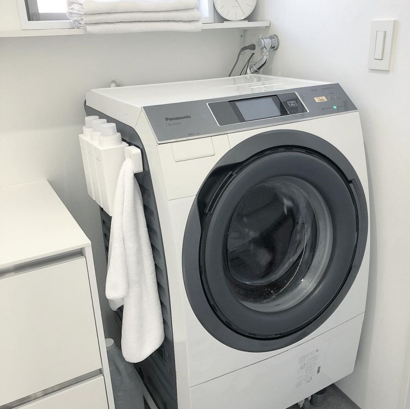 洗濯機周りはマグネット収納しよう 100均やtowerなどおすすめ紹介 Mamagirl ママガール