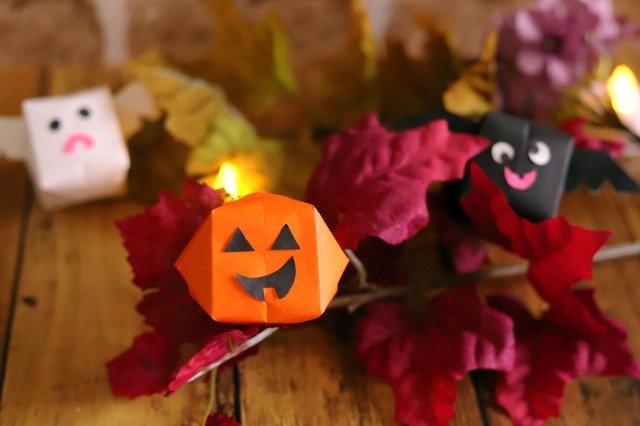 折り紙でハロウィン飾りを作ろう 子供も簡単に作れる折り方を7つ紹介 Mamagirl ママガール